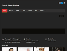 Tablet Screenshot of churchstreetstudios.com